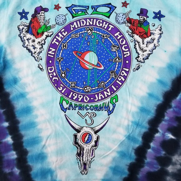 Grateful Dead Midnight Hour Tie-Dye Licensed Band - Picture 2 of 7